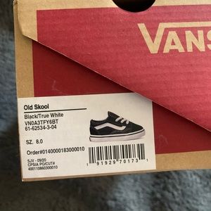 Vans sneakers